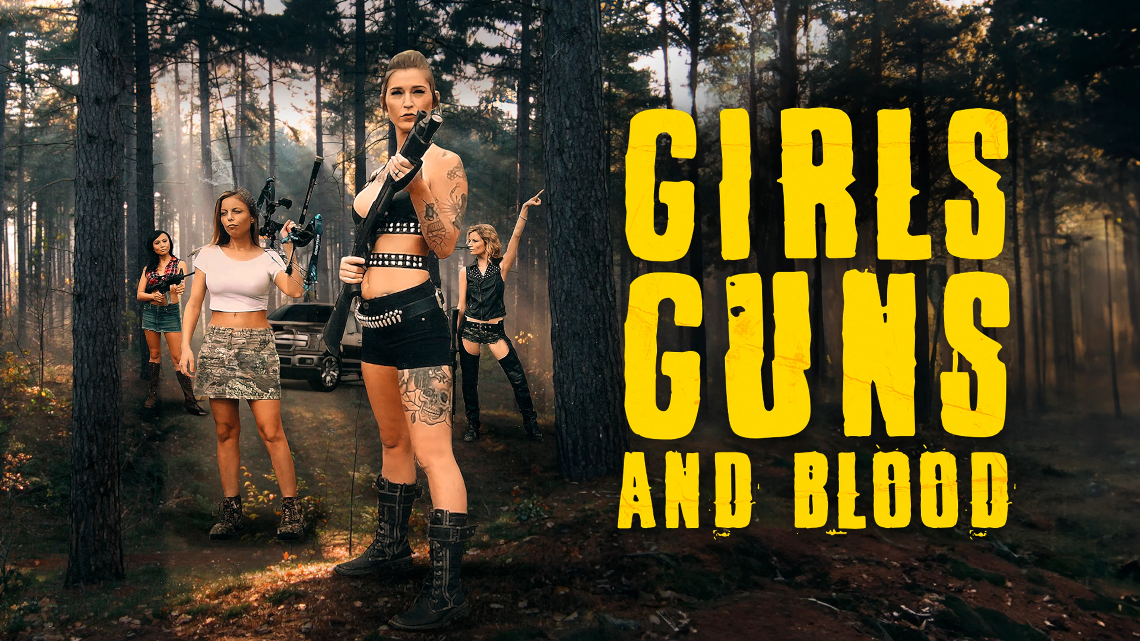 Girls, Guns, and Blood poster